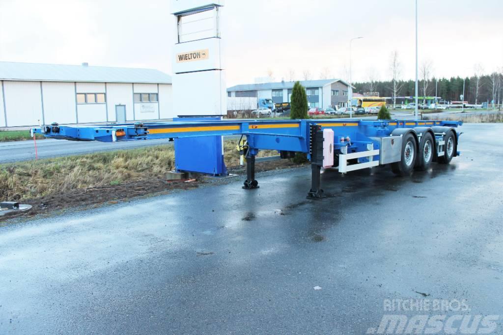 GT HCT Konttippv Containerchassis Semitrailere