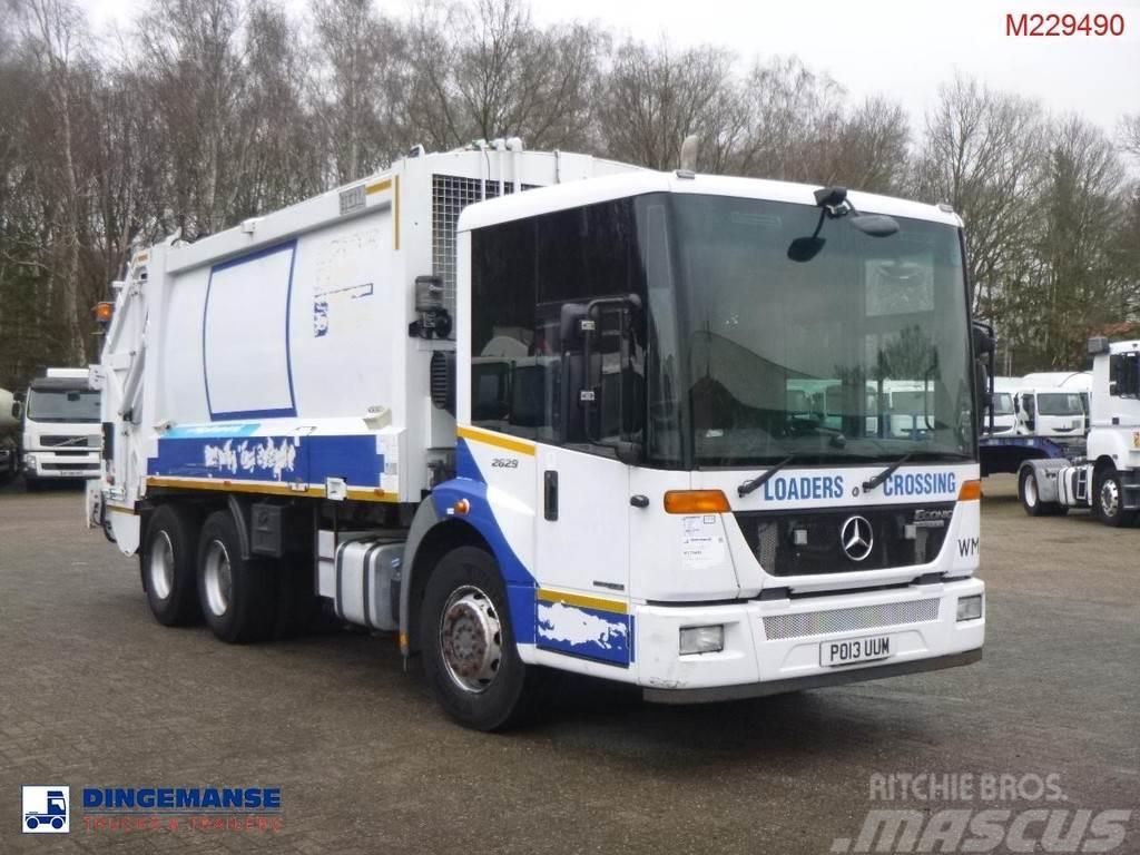 Mercedes-Benz Econic 2629 6x4 RHD Heil refuse truck Renovasjonsbil