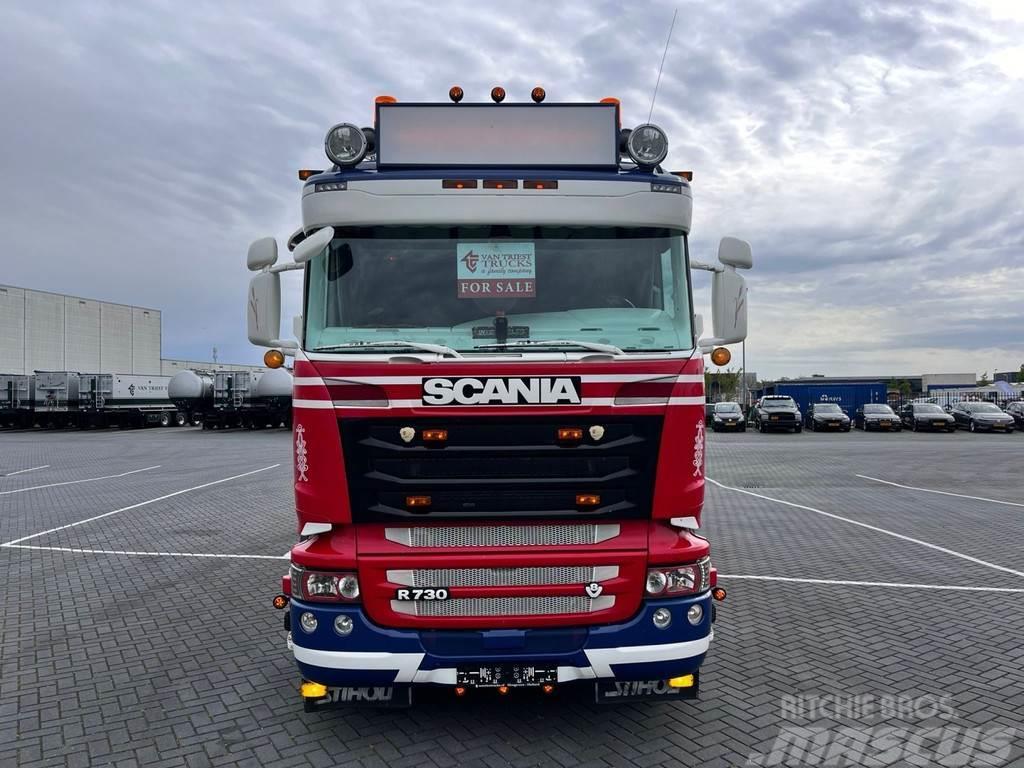 Scania R730 6X2 kipper, full air, reterader, new conditio Tippbil