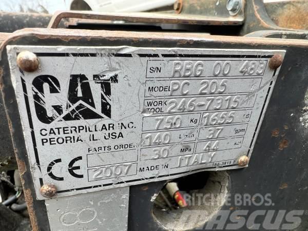 CAT PC205 19” Skid Steer Cold Planer Tilbehør til asfaltmaskiner