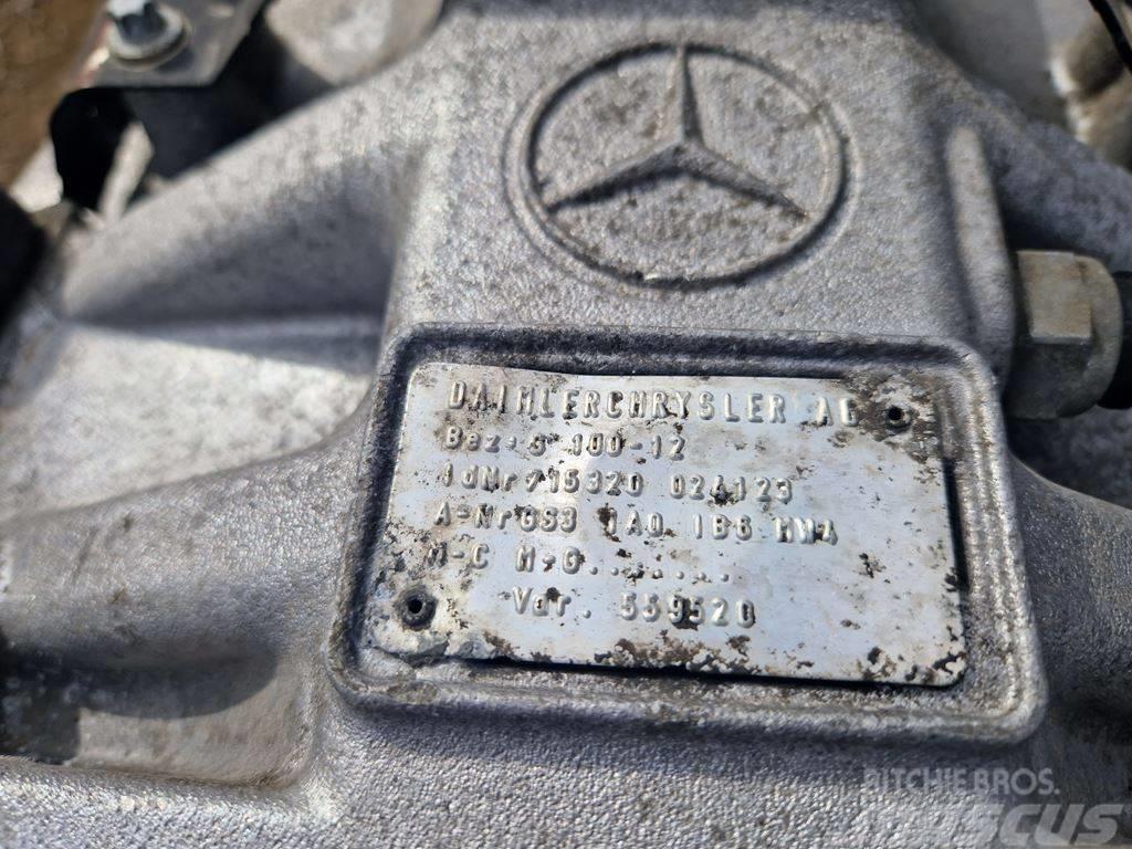 Mercedes-Benz ΣΑΣΜΑΝ  ATEGO G 100-12 ΕΠΙΣΚΕΥΑΣΜΕΝΟ Girkasser