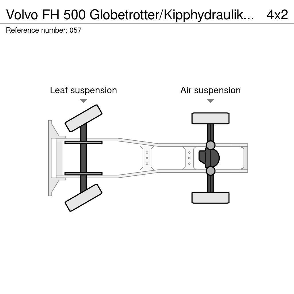 Volvo FH 500 Globetrotter/Kipphydraulik/Euro 6 Trekkvogner