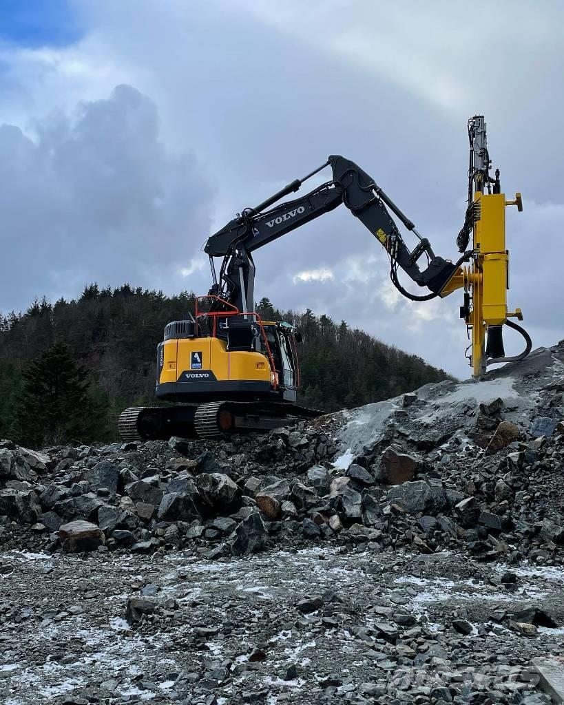 Volvo ECR 235 E med ADT 30 Boretårn Epiroc COP SC16 Borerigger