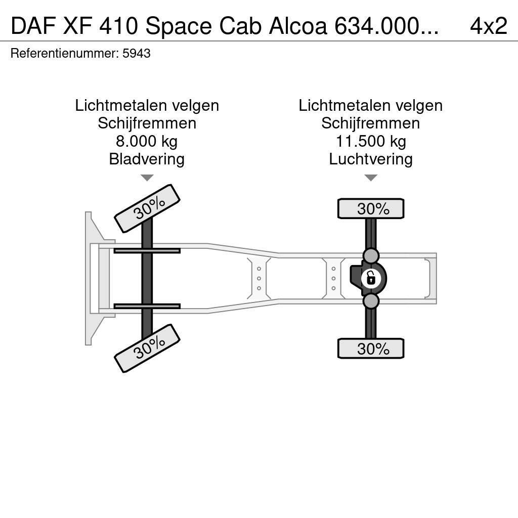 DAF XF 410 Space Cab Alcoa 634.000KM NEW ad-blue pump Trekkvogner