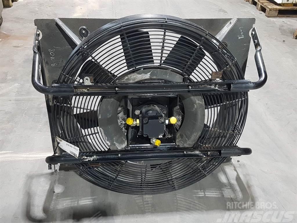 CAT 950H - Cooler fan/Kühlerlüfter/Koelvin Hydraulikk