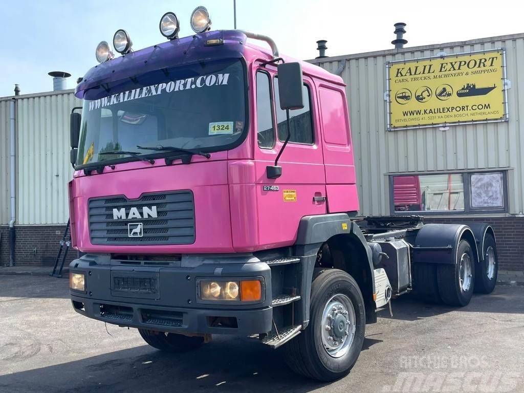 MAN 27.464 Heavy Duty Tractor 6x6 Full Spring Suspensi Tractor Units