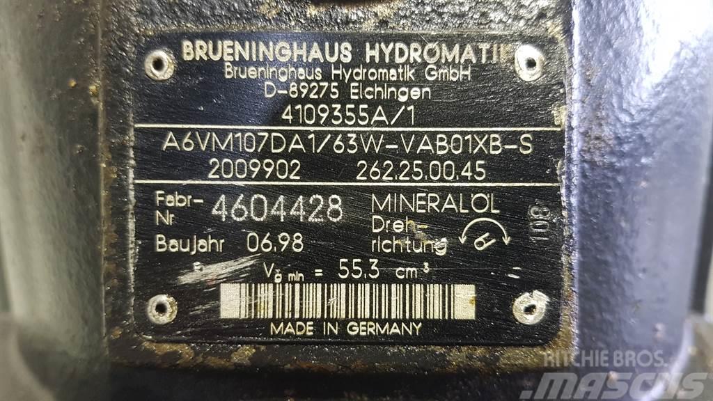 Ahlmann AZ14-Hydromatik A6VM107DA1/63W-Drive motor Hydraulikk