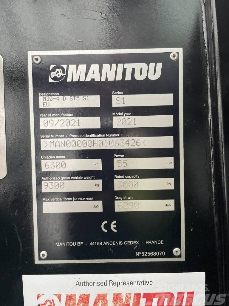 Manitou M 30.4 M30-4 Terrenggående gaffeltruck