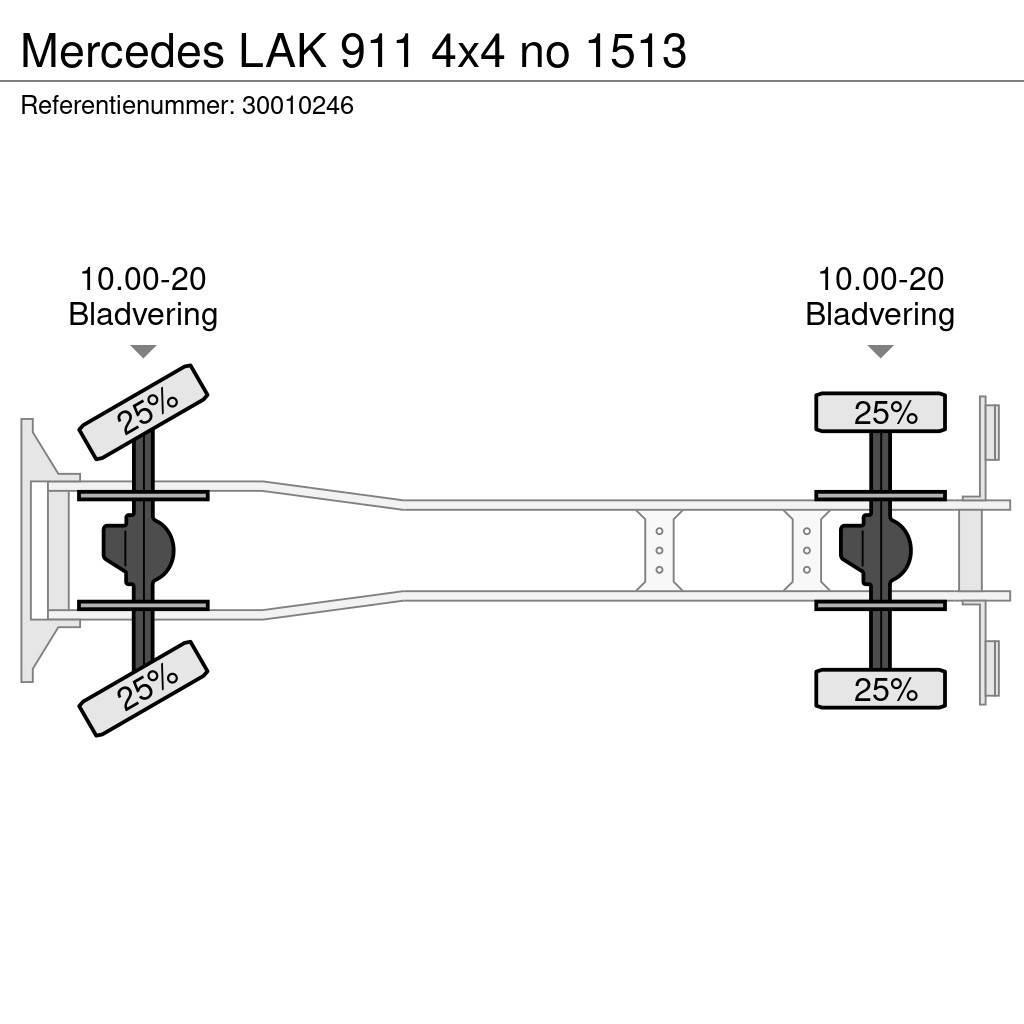 Mercedes-Benz LAK 911 4x4 no 1513 Tippbil