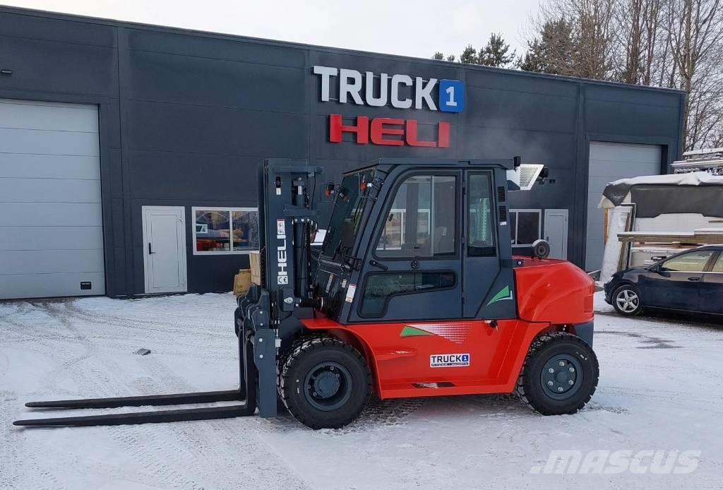 Heli 7,0 tonns diesel - 4,0 m løftehøyde (PÅ LAGER) Diesel Trucker