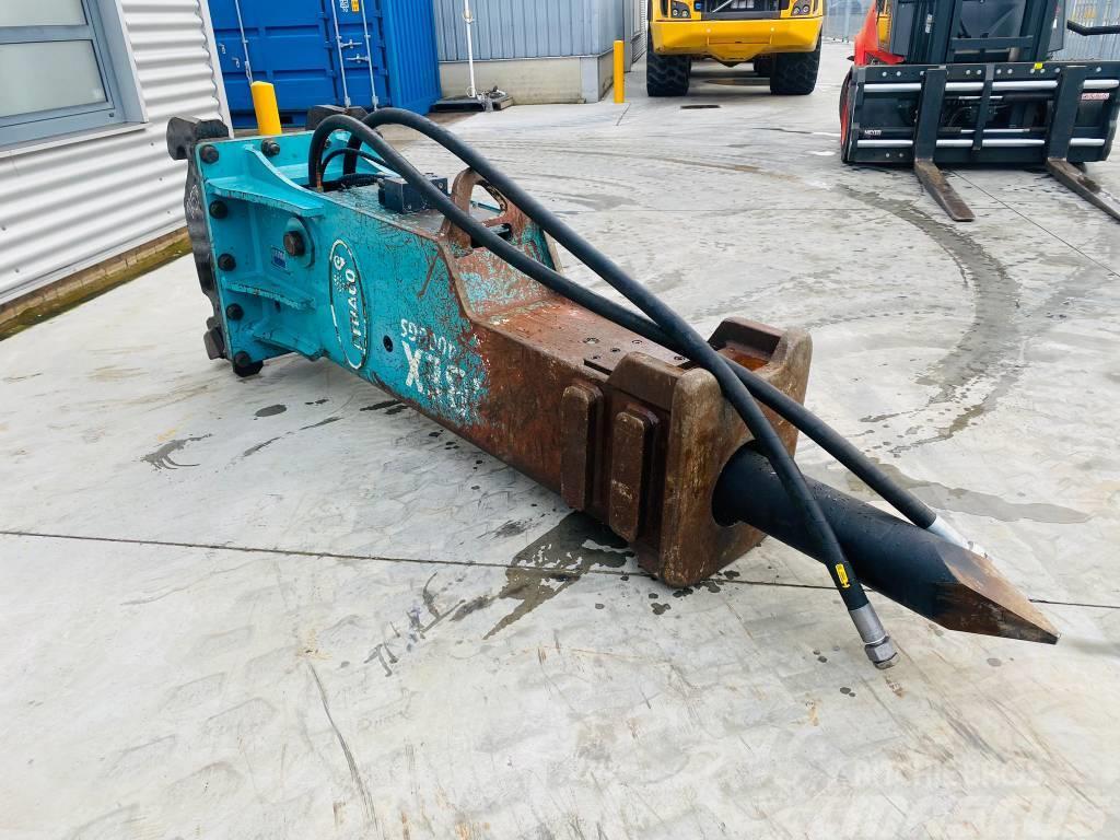Dehaco ibex4000gs Hydrauliske hammere
