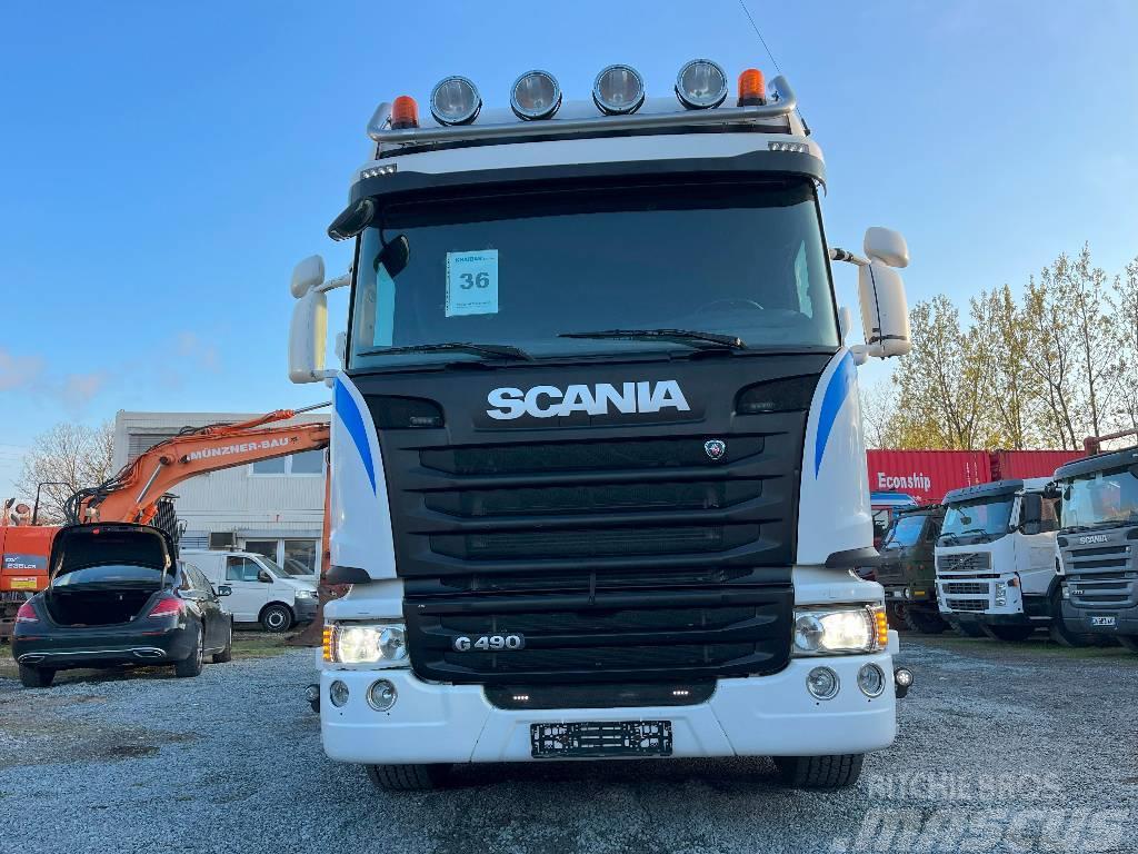Scania R 490 Demountable semi-trailers