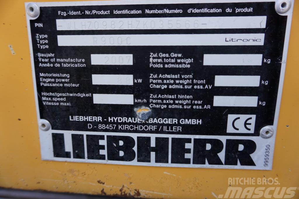 Liebherr R 900 C Beltegraver