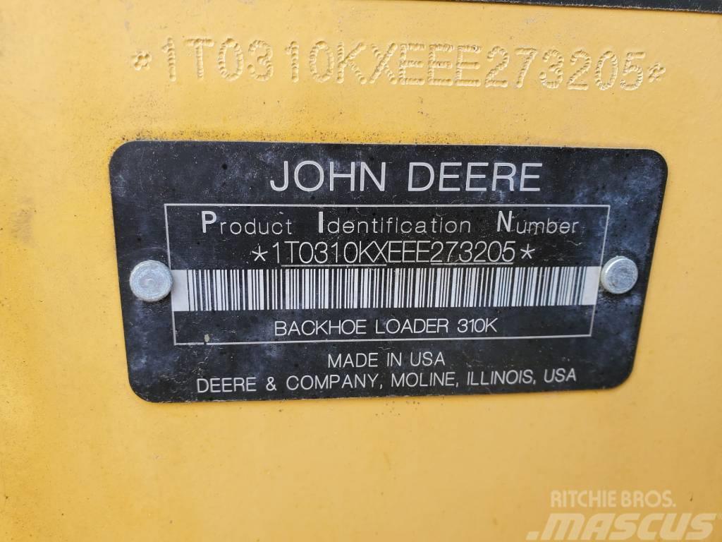 John Deere 310K Traktorgravere