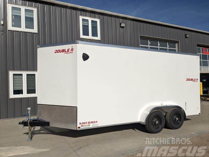 Double A Trailers 7' x 16' Cargo Enclosed Trailer Double A Trailers  Skappåbygg