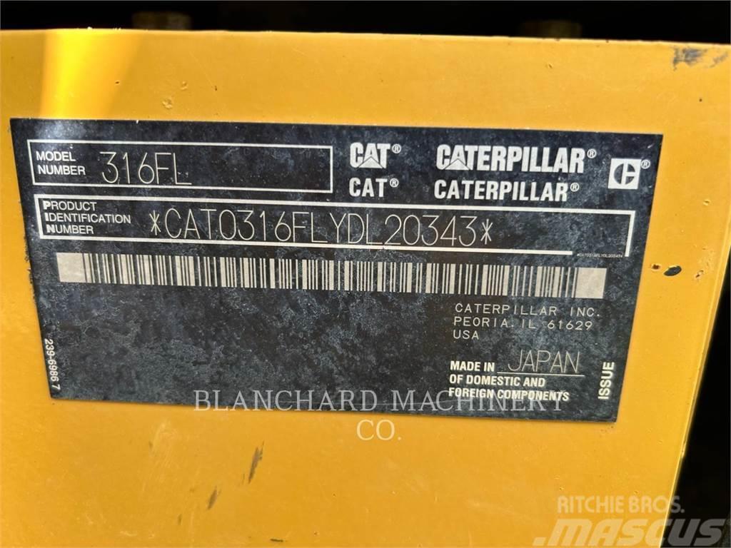 CAT 316FL Beltegraver