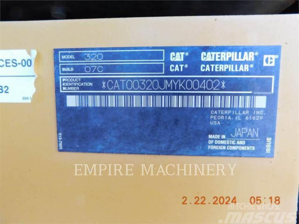 CAT 320-07 P Beltegraver