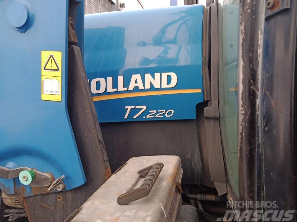 New Holland T 7.220 AC 50km/h + Trima ek. Traktorer