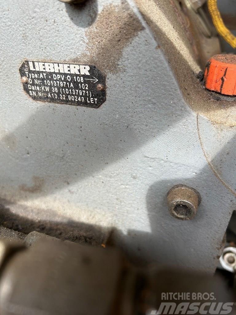 Liebherr R926 pompa hydrauliczna DPV O108 Hydraulikk