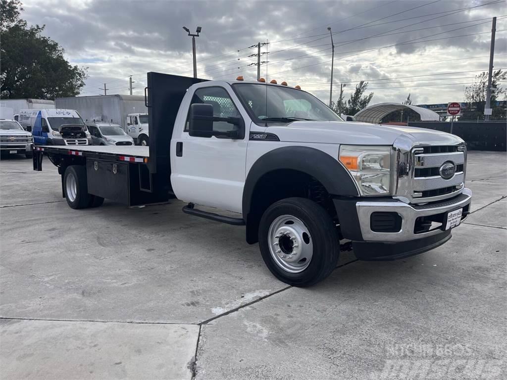 Ford F550 SD 16 FT *FLATBED* *LIFTGATE* F-550 *FLAT BED Planbiler