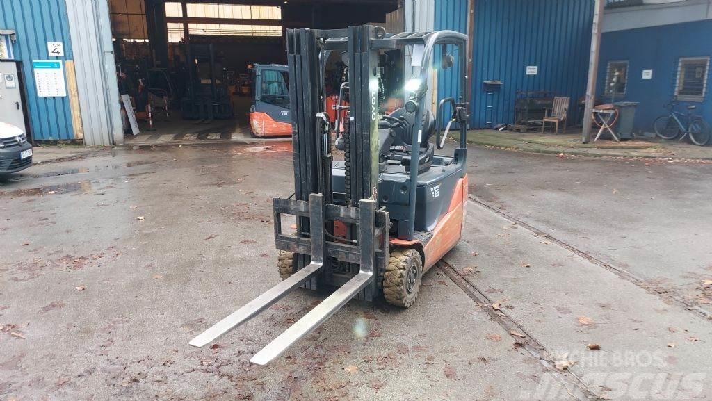 Toyota 8FBE16T // Triplex // containerfähig // SS Electric forklift trucks