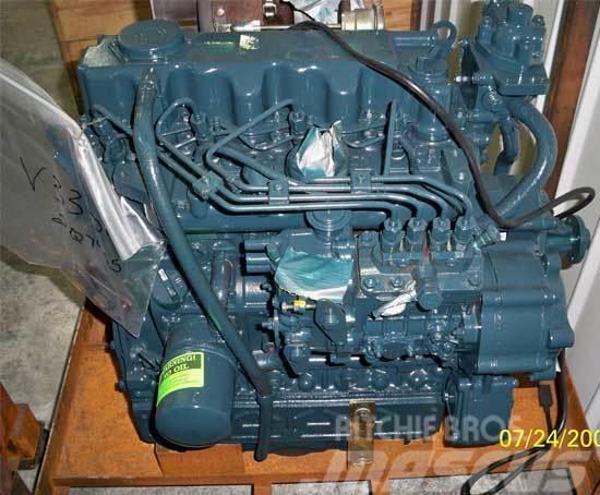 Kubota V3300TER-GEN Rebuilt Engine: Thomas 255 Skid Loade Motorer