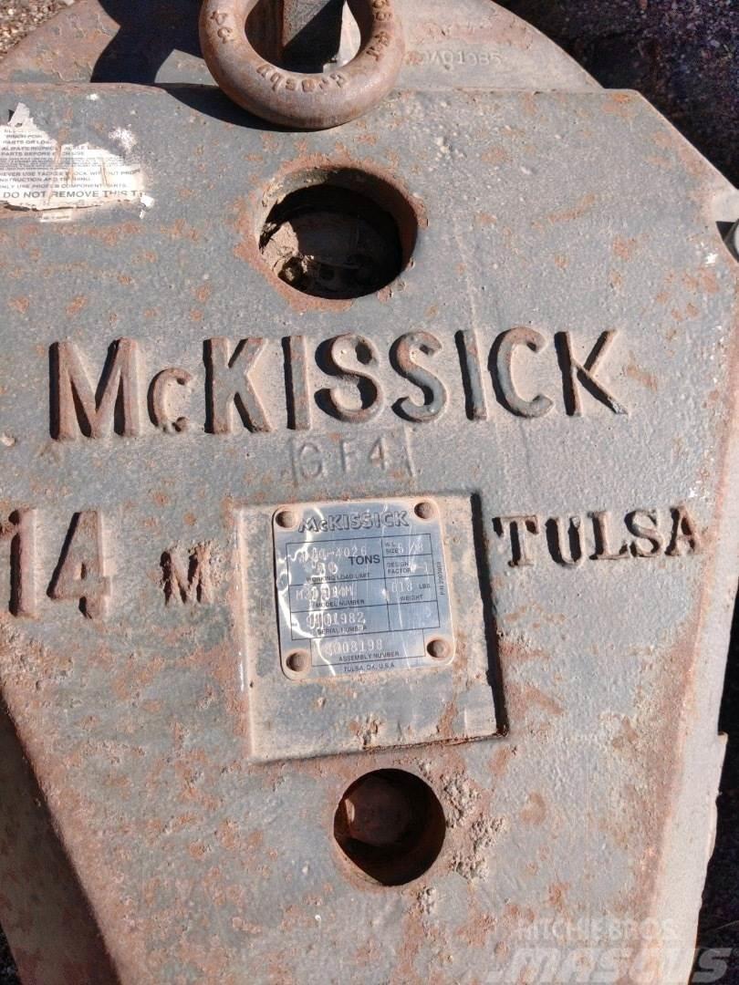  McKissick Kran deler og utstyr
