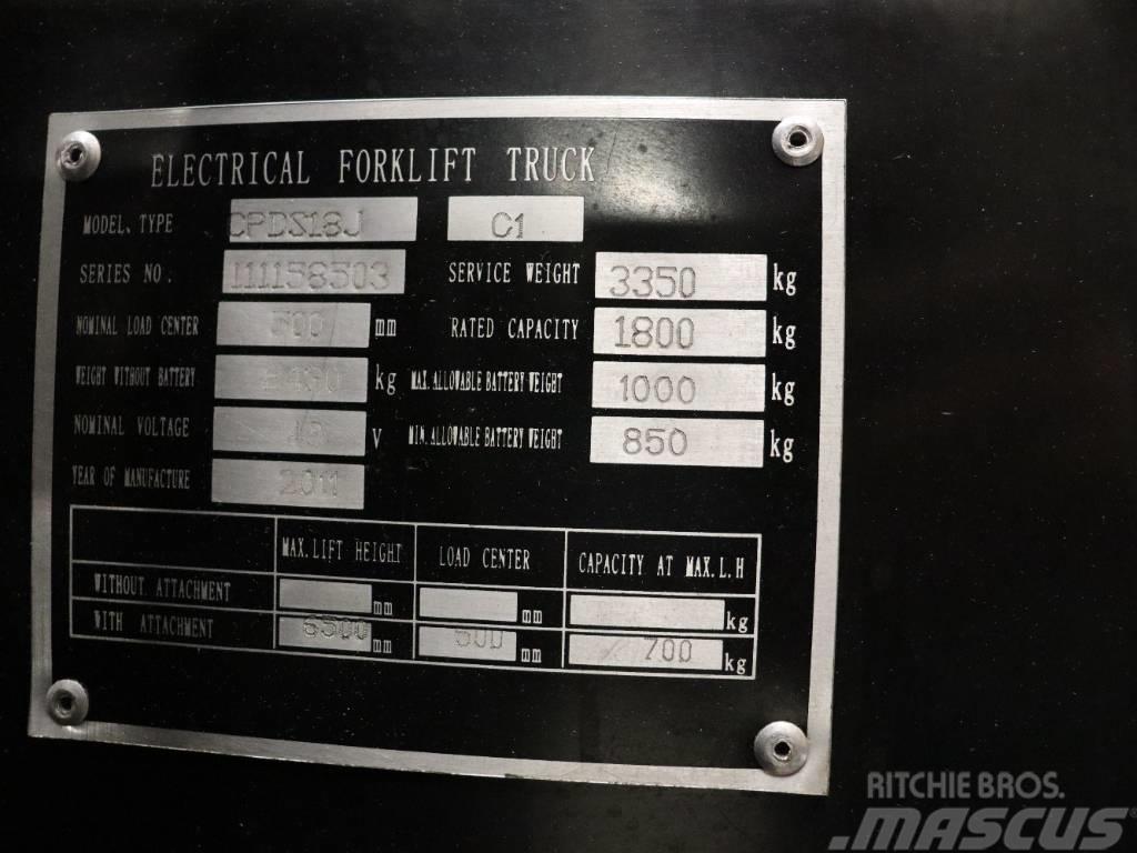 EP CPDS18J-C1 Elektriske trucker