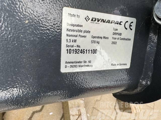 Dynapac Rüttelplatte DRP60D Hatz-Diesel, 9,2 KW DRP60D Dyn Vibroplater