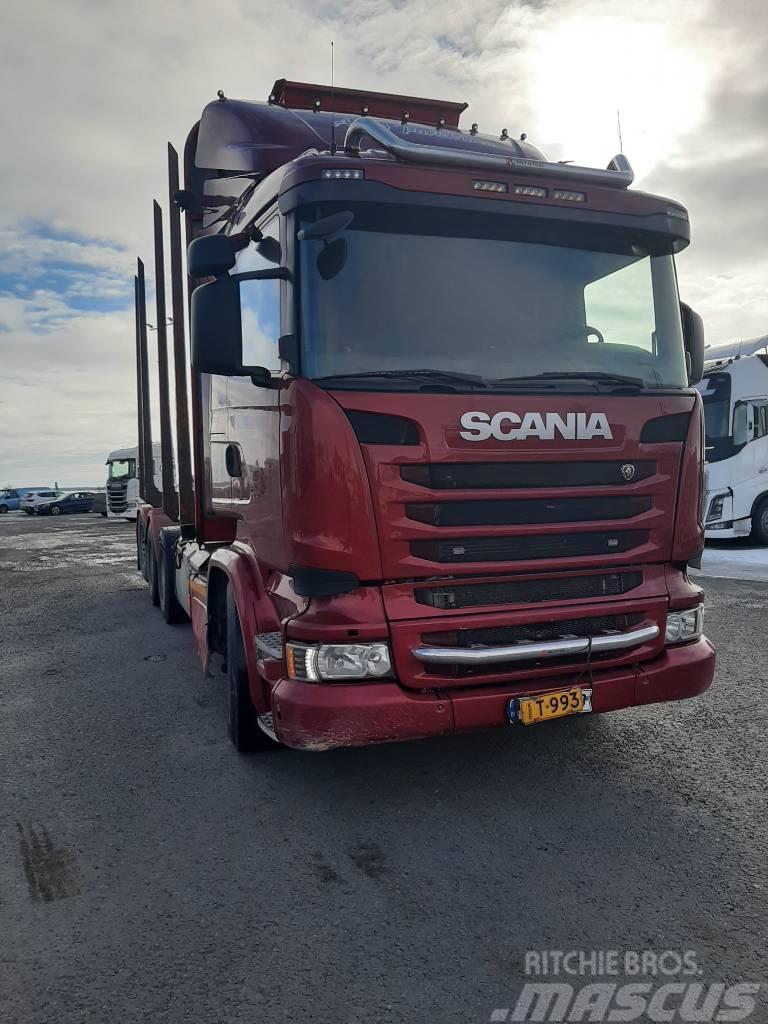 Scania R 730 Tømmerbiler