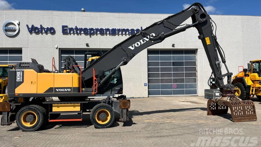 Volvo EW240EMH Gravemaskiner for avfallshåndtering