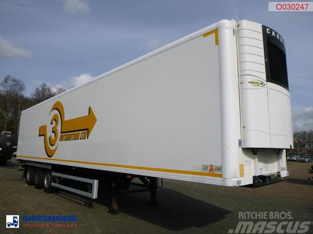  Gray Adams Frigo trailer + Carrier Vector 1850 MT Frysetrailer Semi