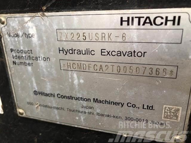 Hitachi ZX225USRK-6 Beltegraver