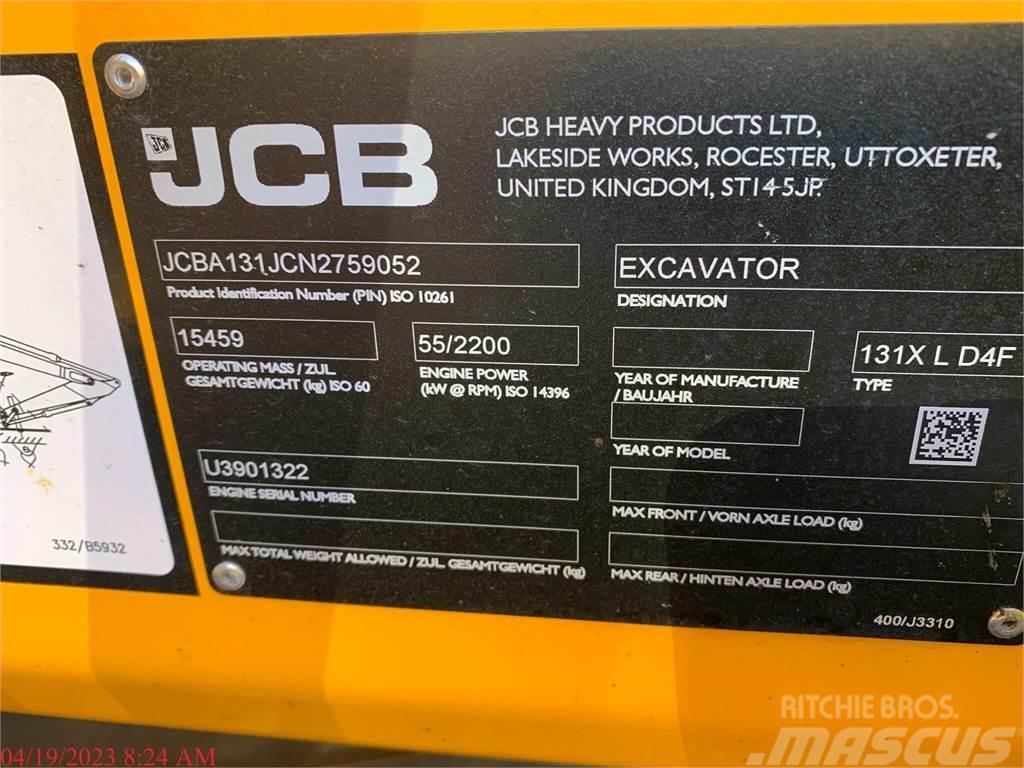 JCB 131X LC Beltegraver