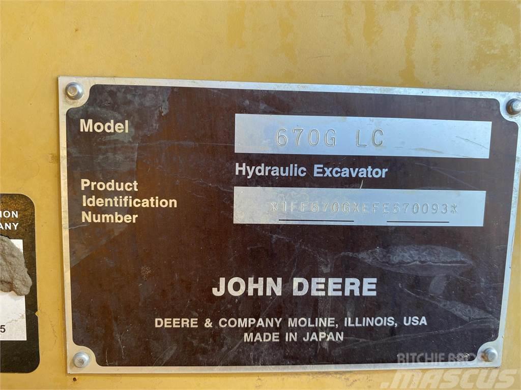 John Deere 670G LC Beltegraver