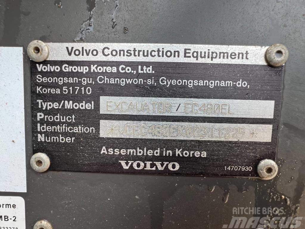 Volvo EC480EL Beltegraver