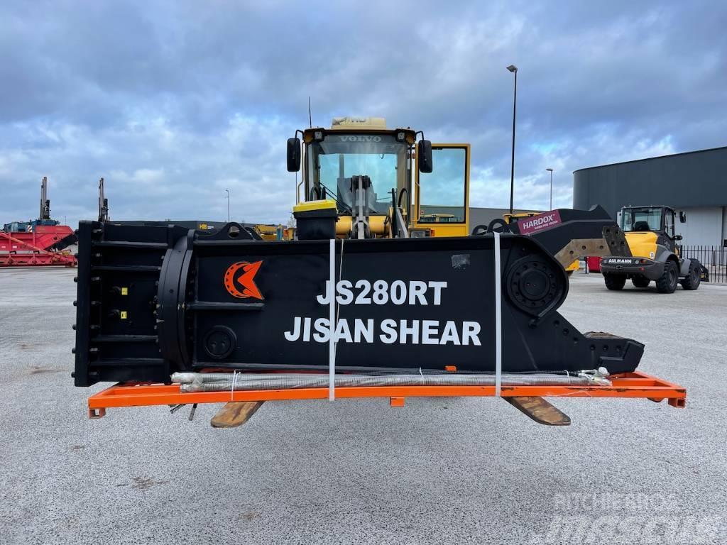  Jisan / Caterpillar Metal Shear JSR280 RT Machine Asfaltskjærer