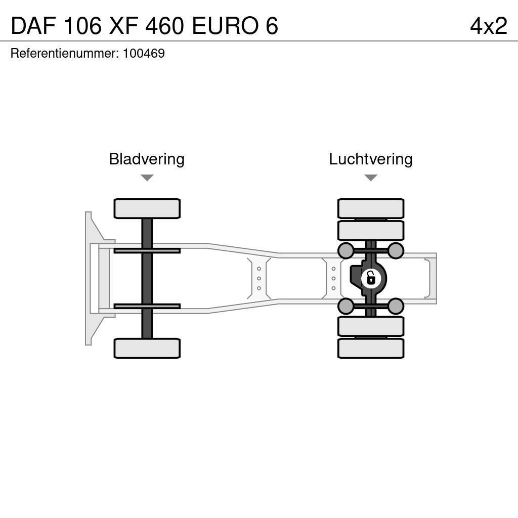 DAF 106 XF 460 EURO 6 Trekkvogner