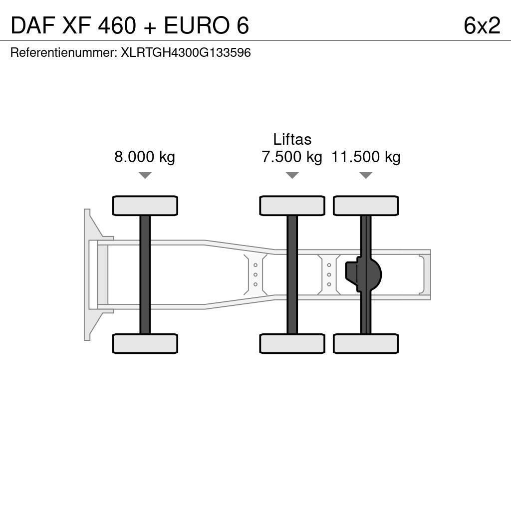 DAF XF 460 + EURO 6 Trekkvogner