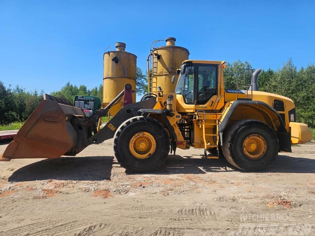 Volvo L180G capacity 6,1 m3 with weight / l150 l180 Hjullastere