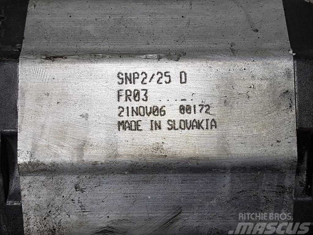 Sauer Danfoss SNW2NN/025RNA6-211.20.305.00-Gearpump/Zahnradpumpe Hydraulikk