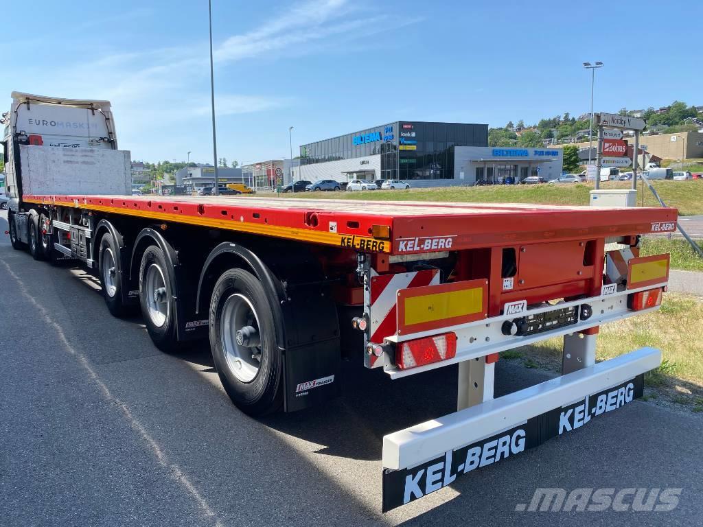 MAX Trailer 210AA Dobbelt uttrekk til 29 meter lastelengde Flatbed/Dropside trailers