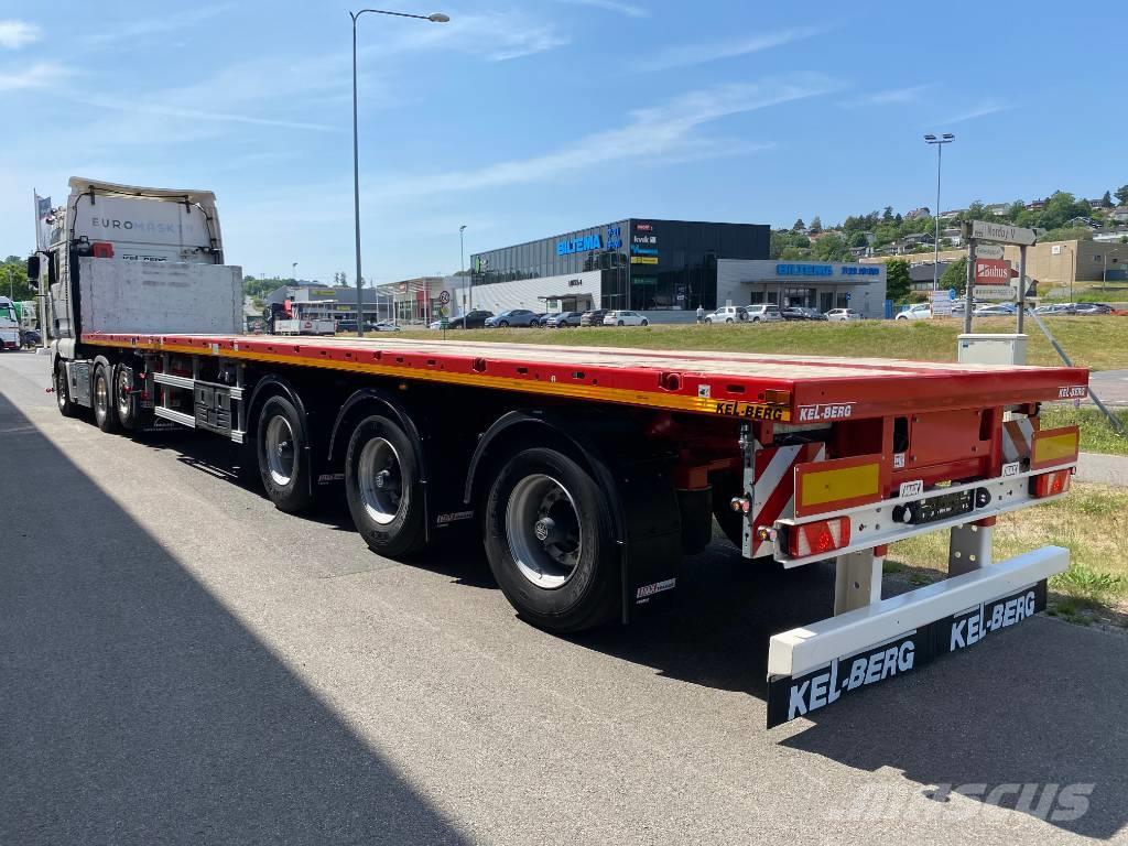 MAX Trailer 210AA Dobbelt uttrekk til 29 meter lastelengde Flatbed/Dropside trailers