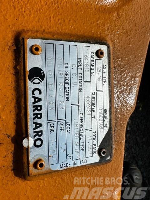 Carraro 28.16 new axles Aksler