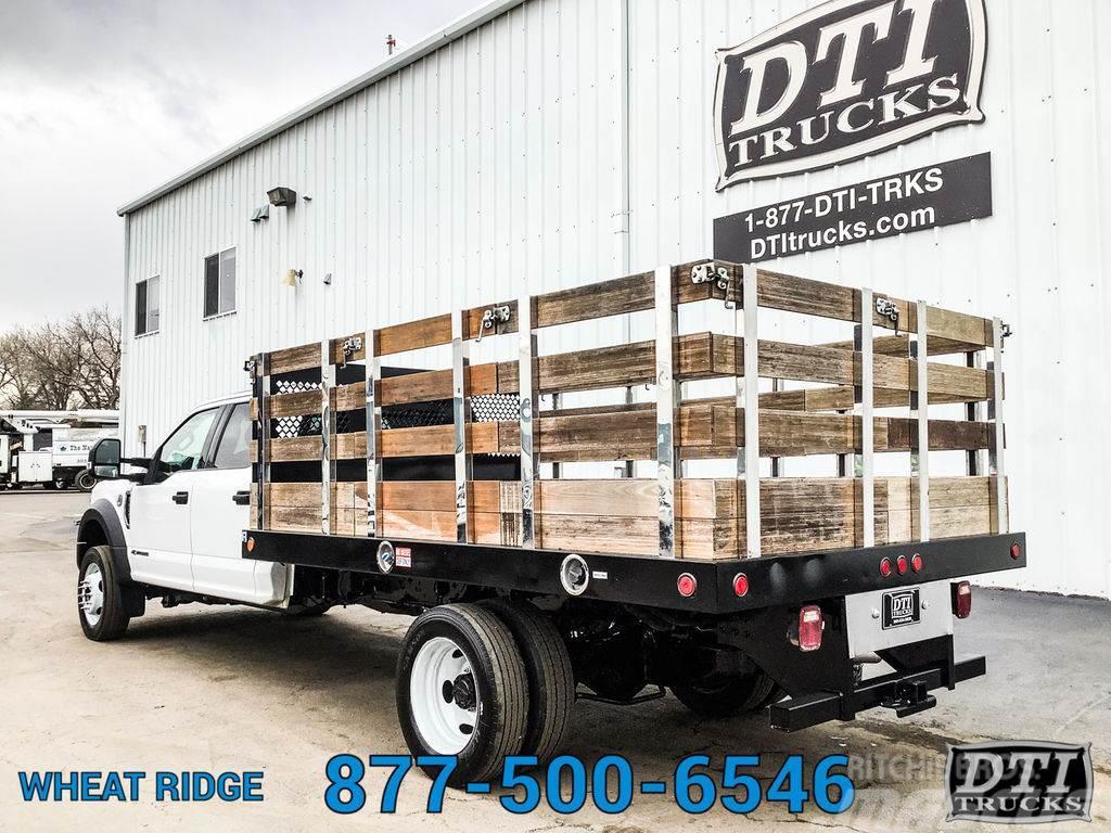 Ford F550 Flatbed Truck, Diesel, Auto, 4x4, 42 Sides Planbiler