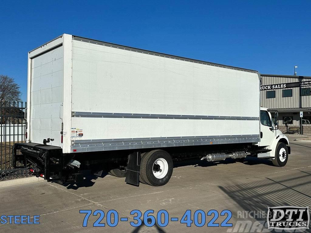 Freightliner M2 106 26' Box Truck W/ Aluminum Level Ride Lift G Skapbiler