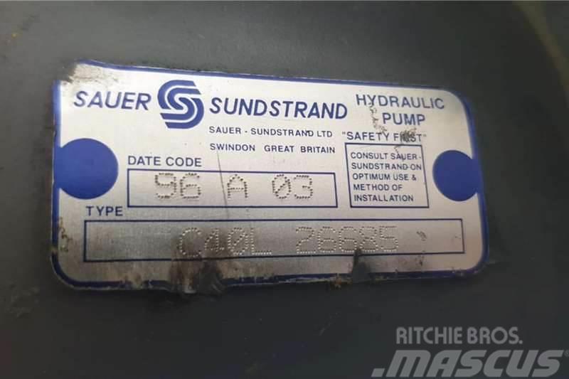  Sauer Sunstrand C40L 26685 Hydraulic Pump Andre lastebiler
