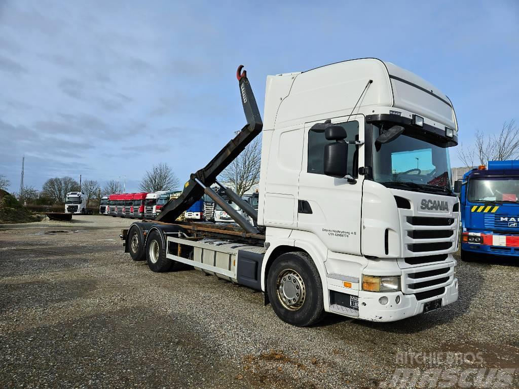 Scania R440 6x2/4 - Abrollkipper - with hook and retarder Krokbil