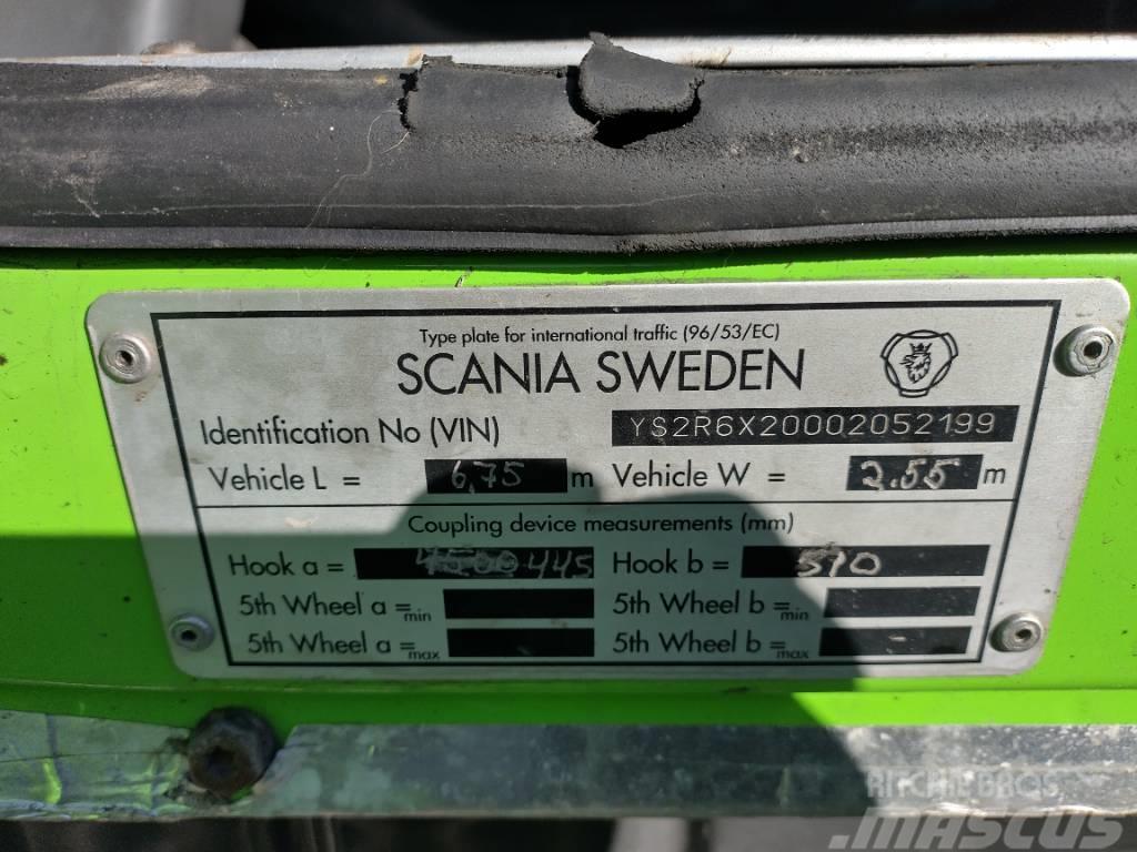 Scania R560 6x2 takateliveturi Trekkvogner