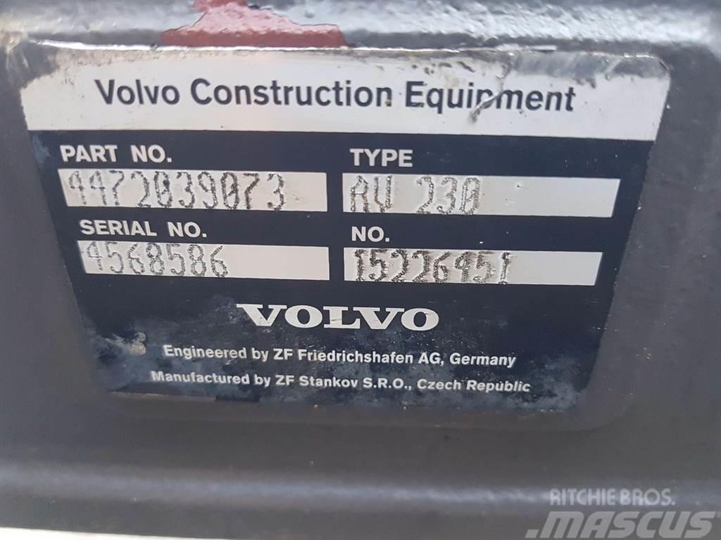 Volvo L30G-VOE15226451-ZF AV-230-Axle/Achse/As Aksler